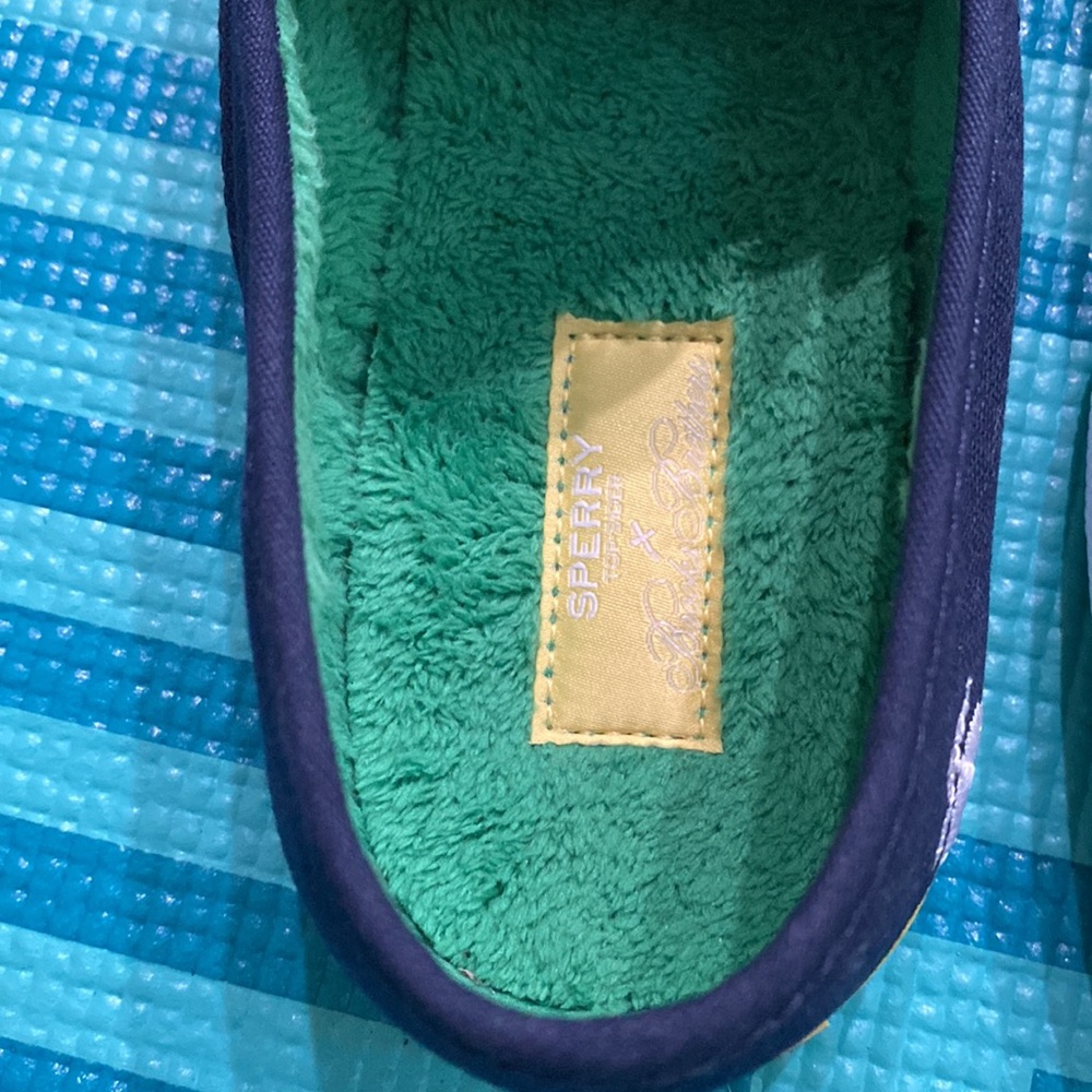 Sperry Top Sider Brooks Brothers  Love Men’s Blue Low Top Slip On Shoes Size 9 - Picture 8 of 8